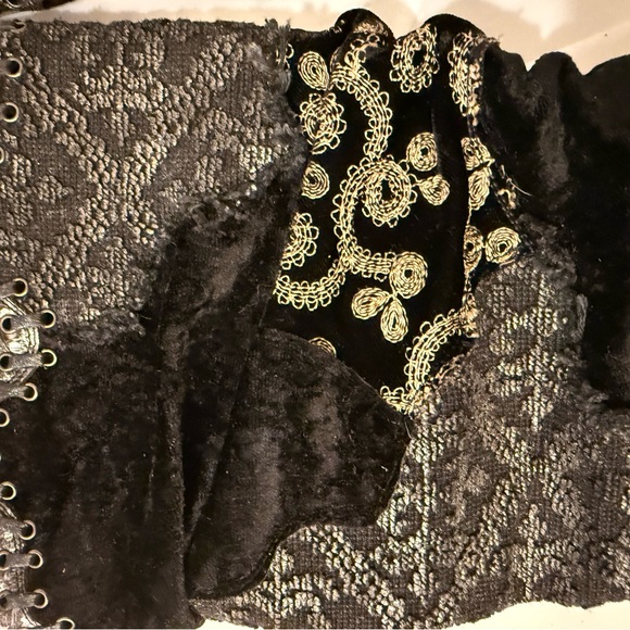 El Dante’s Handmade Leather Tall Boots, Mixed Media, Patchwork, Bohemian, Moto - Picture 13 of 13